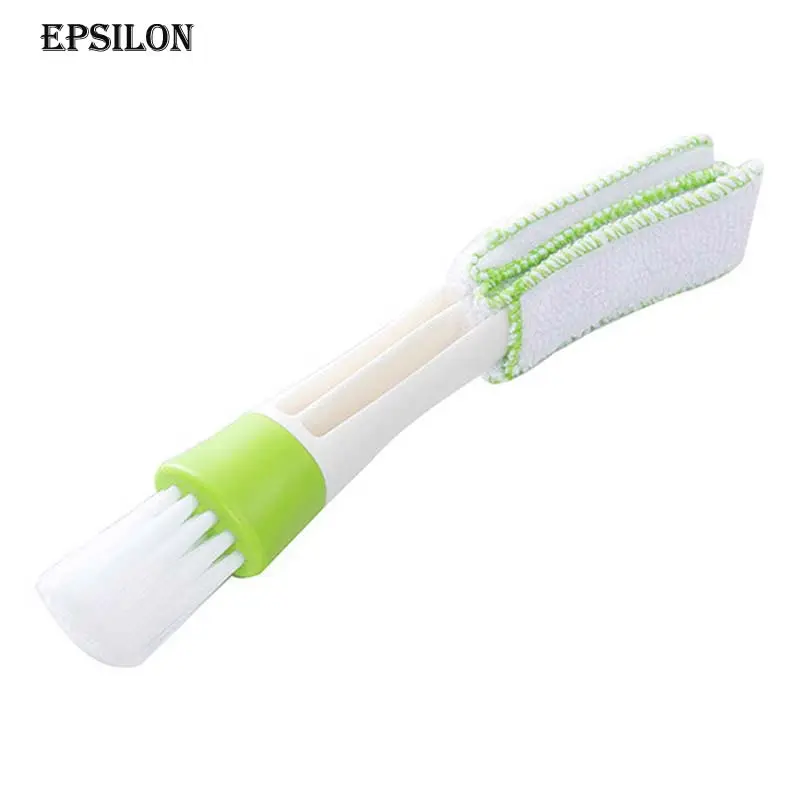 Epsilon Dusting Blind Keyboard Reinigungs bürsten Reiniger Auto-Reinigungs bürste Double Ended Auto-Klimaanlage Vent Slit Cleaner Brush