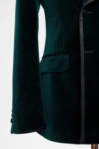 <span class=keywords><strong>Costume</strong></span> de velours vert pour hommes sur <span class=keywords><strong>mesure</strong></span> pour la fête de <span class=keywords><strong>mariage</strong></span>, <span class=keywords><strong>costume</strong></span> de smoking pour hommes de luxe sur <span class=keywords><strong>mesure</strong></span> - Product Image 3