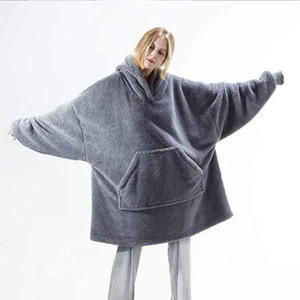 Nouvelle robe chaude d'hiver en plein air paresseux épais avec pyjama chaud à capuche en gros - Product Image 6