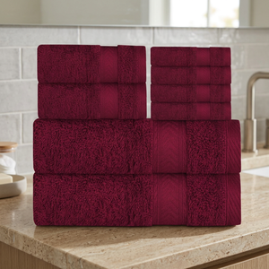 Serviettes de bain en velours corail ORCHID, douces, luxueuses, absorbantes, séchage rapide, usage hôtelier, motif écossais, vente en gros OEM, approvisionnement en vrac - Product Image 1