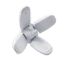 Ampoule LED à pale de ventilateur 45W B22 E27 sans scintillement 246LED SMD2835 Ampoule LED AC85V-265V Angle de 360 degrés réglable Lampe LED