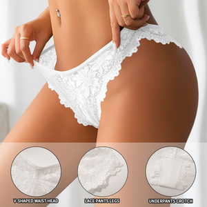 Bán buôn Ladies sexy panty Floral in low-rise đồ lót sang trọng giả mạo ren vải đồ lót bikini tóm tắt cho phụ nữ - Product Image 5