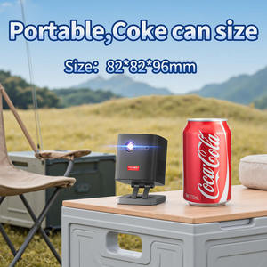 Mini Proyector DLP para Exteriores, Inteligente, Android, WiFi, Portátil, 720P, Compatible con 4K, 3D, con Batería, para Películas Familiares y Juegos - Product Image 3