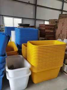 Noir Plastic1m 2m Auge Mouton Abreuvoir Réservoir D'eau Potable Bovins Chèvre Abreuvoir - Product Image 5