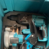 Juego de Herramientas Eléctricas de Alta Calidad de 6 Piezas, OEM Gratuito de Fábrica, 6 en 1, 4 en 1, Batería de Litio