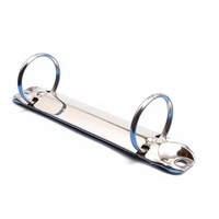 Mecanismo de Clip para Carpeta de Anillas A5, para Cuaderno o Carpeta de Archivos, PR133-2-38/26, Hecho de Metal Resistente