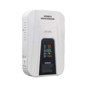 Estabilizador de Voltaje de Pared Ultrafino de 10KVA, Estabilizador de Voltaje para Aire Acondicionado Doméstico, Regulador Automático de Voltaje de CA de 220V - Product Image 1