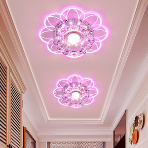 โคมไฟเพดานคริสตัล LED 5W โคมไฟระย้า โคมไฟห้อย โคมไฟใหม่ - Product Image 3