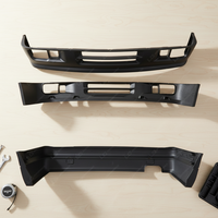 Pièces de voiture personnalisées, kit carrosserie MT, pare-chocs pour BMW Série 3 E30 1982-1994 2/4 portes, kit de conversion en matériau PP