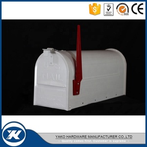 Boîte aux lettres américaine en acier inoxydable, boîte aux lettres en métal pour lettres, prix d'usine - Product Image 2