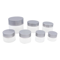 Pots vides en verre Transparent, contenant, bouteille, pour crème cosmétique, Lotion, poudre, Pots de voyage, boîte de crème, 5g 10g 20g 30g 50g, 5 pièces