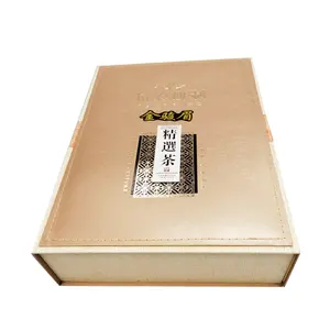 Harga kotak hadiah kaca anggur dengan sisipan busa kualitas pemasok emas kotak hadiah magnetik putih