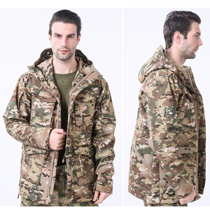 Chaqueta Táctica de Camuflaje para Caza y Deportes al Aire Libre, Cortavientos de Forro Polar, Venta al Por Mayor ESDY - Product Image 5