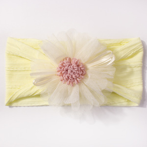 Cute <strong>Baby</strong> Flower <strong>Headbands</strong> Gentle for Outing Toddler Flower <strong>Headbands</strong> for Infants Newborn <strong>Headbands</strong> Lovely <strong>Baby</strong> Decor - Product Image 5
