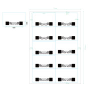 Lembar Inlay RFID Prelam 13.56mhz 213chip Ukuran Kustom Tersedia Lembar Inlay RFID Profesional untuk Pembuatan Kartu Pintar