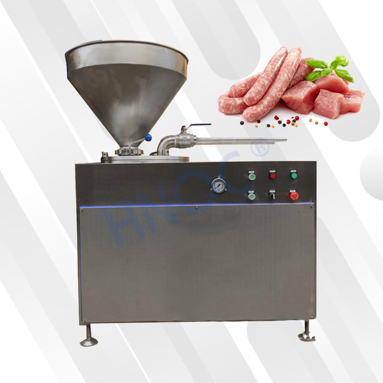 Rapid Industrial Automatic Vegetarian Sausage Filler / Stuffer Fill Ham Beef Sausage Make Machine