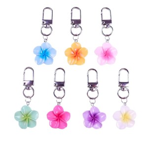 Llavero de Resina con Forma de Flor de Huevo, Pequeño, Fresco y Colorido, para Colgar en el Bolso, Accesorios para Colgar, Decoración para Bolsa de Auriculares - Product Image 5