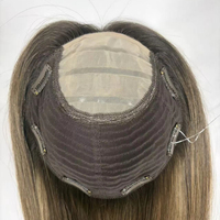 Cheveux vierges d'apparence naturelle, transparents pour base en soie, respirants, de haute qualité, avec ligne de cheveux naturelle invisible pour femmes