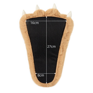 Chaussons d'intérieur antidérapants en polyester motif patte d'ours de dessin animé pour l'automne, collection Generation Hair Plush <span class=keywords><strong>Bear</strong></span> <span class=keywords><strong>Claw</strong></span> - Product Image 4