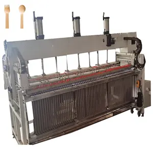 High Speed Disposable Wood Cutlery Making Machine For Spoon Fork Cutlery Ice Cream Stick