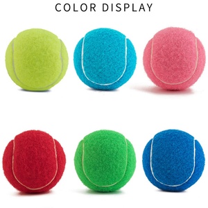 Juguete <span class=keywords><strong>para</strong></span> <span class=keywords><strong>Perros</strong></span>, Pelota de Tenis de Goma de 6.5cm, Alta Elasticidad, Resistente a Mordidas, <span class=keywords><strong>para</strong></span> Entrenamiento Canino, Masticación y Cuidado Dental - Product Image 4