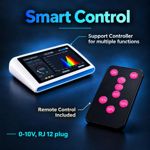 หลอดไฟ LED ปลูกพืชแบบแท่ง 720W ฟูลสเปกตรัม ปรับสมดุลได้ มาตรฐาน IP54 เหมาะสำหรับผักใบเขียวและผักผลไม้ตั้งแต่ต้นกล้าจนถึงการเก็บเกี่ยว - Product Image 5