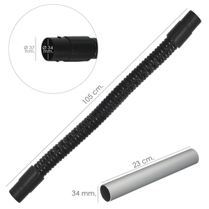 Tubo con lancia per aspiratore di cenere Wolfpack da 1200 Watt. 15 Litri (Codice 07010550) - Product Image 2