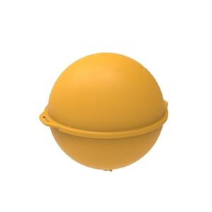 Bola Marcadora Amarilla Subterránea para Ubicación de Gas, 83 kHz, HDPE, Impermeable, 1.5m de Profundidad, para Rastreo de Tuberías - Product Image 2