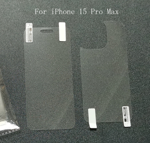 Film de protection d'écran souple en PET ultra-transparent anti-rayures pour <span class=keywords><strong>iPhone</strong></span> 17 Pro Max 17+ 16 Plus 16+ 15 14 13 Mini 12 11 17E 16E (arrière) - Product Image 4