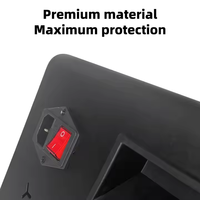 Armoire de charge murale à 16 appareils compatible avec les ordinateurs portables et les tablettes Chariot de charge à verrouillage sécurisé par code Équipement de distribution d'énergie