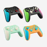 Manette de jeu sans fil six axes avec gyroscope, double vibration, fonction Turbo, réveil NFC pour Switch, PC, Android, iOS