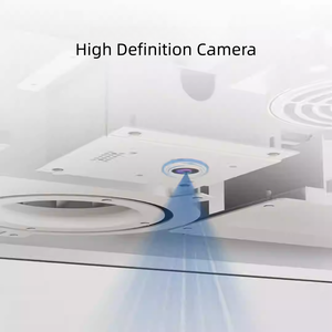 USMILEPET Cabine intelligente de luxe <span class=keywords><strong>pour</strong></span> animaux de compagnie de grande race, espace à double étage, système d'air frais, caméra, toutes saisons, contrôlable via - Product Image 5