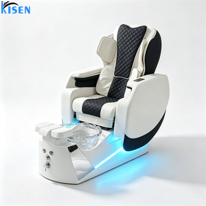 KISEN <b>Pink</b> Luxury pedicure spa massage chair for Nail Salon Modern Foot Pedicure Spa Chairs professional Massage Pedicure Chair - Product Image 5