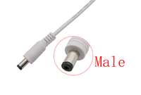 QUANWEI 5,5 x 2,1 mm DC-Stromstecker und -buchse Kabelverbinder DC-Buchsenadapter für LED-Lichtband