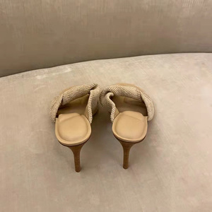 Sandalias de Tacón de Cuña con Cordones, Ligeras y Cómodas, Color Marrón, para Mujer Madura, Verano-Otoño - Product Image 4