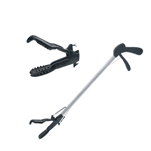 New Arrival Veterinary Instruments Snake <b>Tong</b> Catcher Stick Heavy Duty Safety Multifunction Snake Clamp 70CM Handle Stainless - Product Image 1