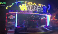 Luces LED de Punto RGB de 45 mm, 24 V, IP65, para Atracciones de Feria, Bombillas UCS2903