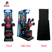 Machine d'arcade multi-ennemis de boxe et de kick-boxing à monnayeur pour parcs d'attractions intérieurs, jeu de frappe pour 1 à 4 joueurs