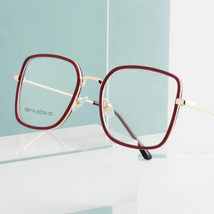 Monturas de Gafas Cuadradas Tr87174 con Lentes de Acetato, Protección Anti Luz Azul, Unisex - Product Image 3