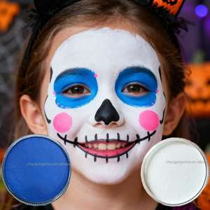 <span class=keywords><strong>Peinture</strong></span> professionnelle pour le visage multicolore à base d'eau hypoallergénique SFX pour Halloween et Noël pour enfants - Product Image 1