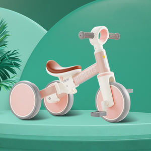 Bicicleta de Equilibrio para Niños de 2 a 5 Años, <span class=keywords><strong>Dos</strong></span> <span class=keywords><strong>en</strong></span> <span class=keywords><strong>Uno</strong></span>, <span class=keywords><strong>Triciclo</strong></span> y Patinete de Plástico para el Primer Viaje del Bebé - Product Image 2