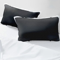 Funda de Almohada Antiestática, Antibacteriana y Antirradiación, Tejida en Cuero Ecológico con Fibra de Plata, 50x75cm, para Hogar y Hospital