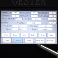 GESTER Equipo de prueba textil automático SATRA TM158 Probador de contracción de tela compatible Probador de contracción de lavado