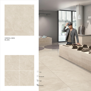 Vistaar Vercli Gris 800x800mm Double Charged Polished Porcelain Tiles Commercial Flooring - Product Image 2