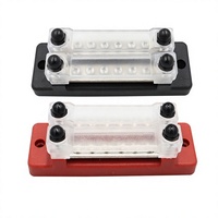 Barre de distribution d'alimentation, 28 bornes, DC 12-48V AC 110-300V, bloc de bornes marine