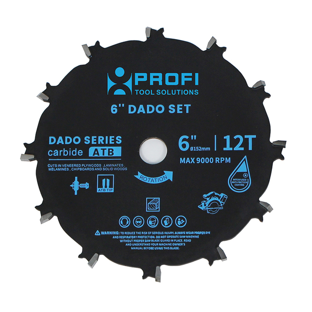 Dado Set Blade Tct Circular Saw Blade for Wood 160Mm Cutting Disc Circular Saw Blade