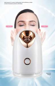 Custom Portable Mini Nano Ionic Electric Facial <b>Steamer</b> with Moisturizing & Air <b>Cleaner</b> Lightening for <b>Car</b> Household Outdoor Use - Product Image 5