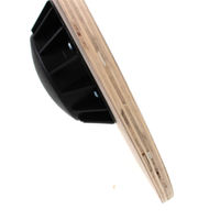 Planche d'équilibre en bois durable HZHR HR26060403 pour la rééducation et l'entraînement sportif