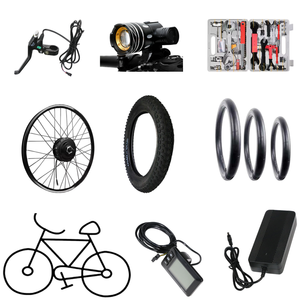 Dropshipping Poignées de guidon VTT, Pédales en caoutchouc, Support de <span class=keywords><strong>téléphone</strong></span> léger, Pompe à air pour pneu de vélo, Sonnette de vélo, Pièces et accessoires de vélo - Product Image 5