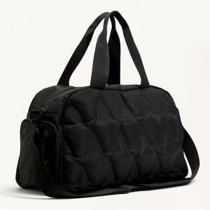 Sac de sport rembourré en nylon léger, tendance, pour l'entraînement en plein air, sac de sport, sac de voyage, sac de week-end <span class=keywords><strong>avec</strong></span> compartiment pour chaussures - Product Image 2